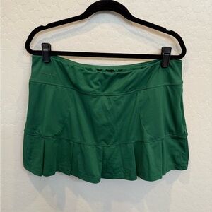 Green Tennis Golf Skort